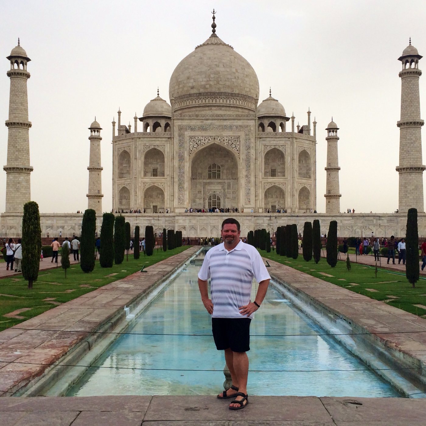 Darrell Seale in Agra, India (Taj Mahal) (2014)