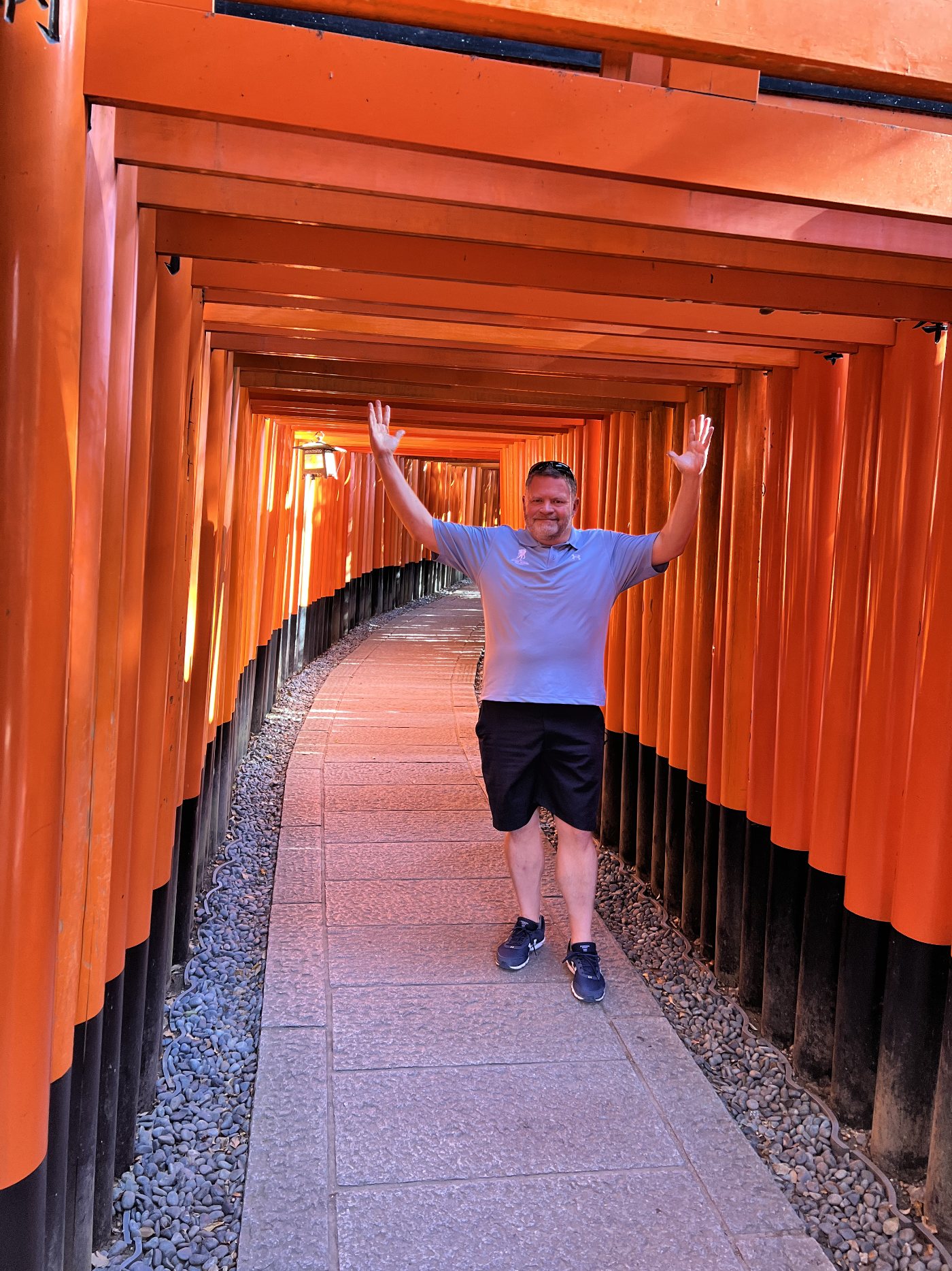 Darrell Seale in Kyoto, Japan, 2022