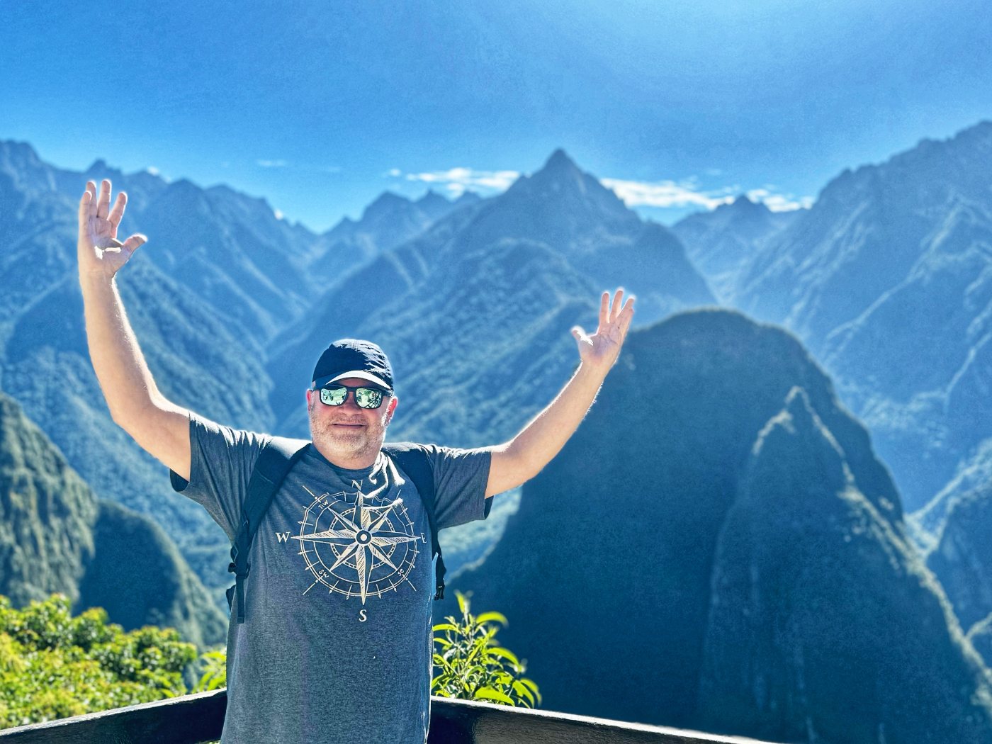 Darrell Seale in Machu Picchu, Peru (2024)