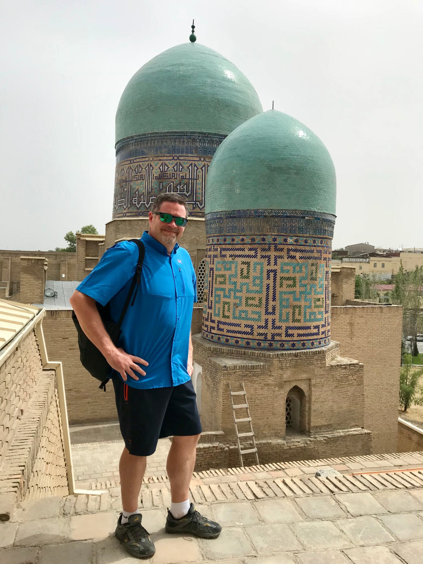 Darrell Seale in Samarkand, Uzbekistan (2018)
