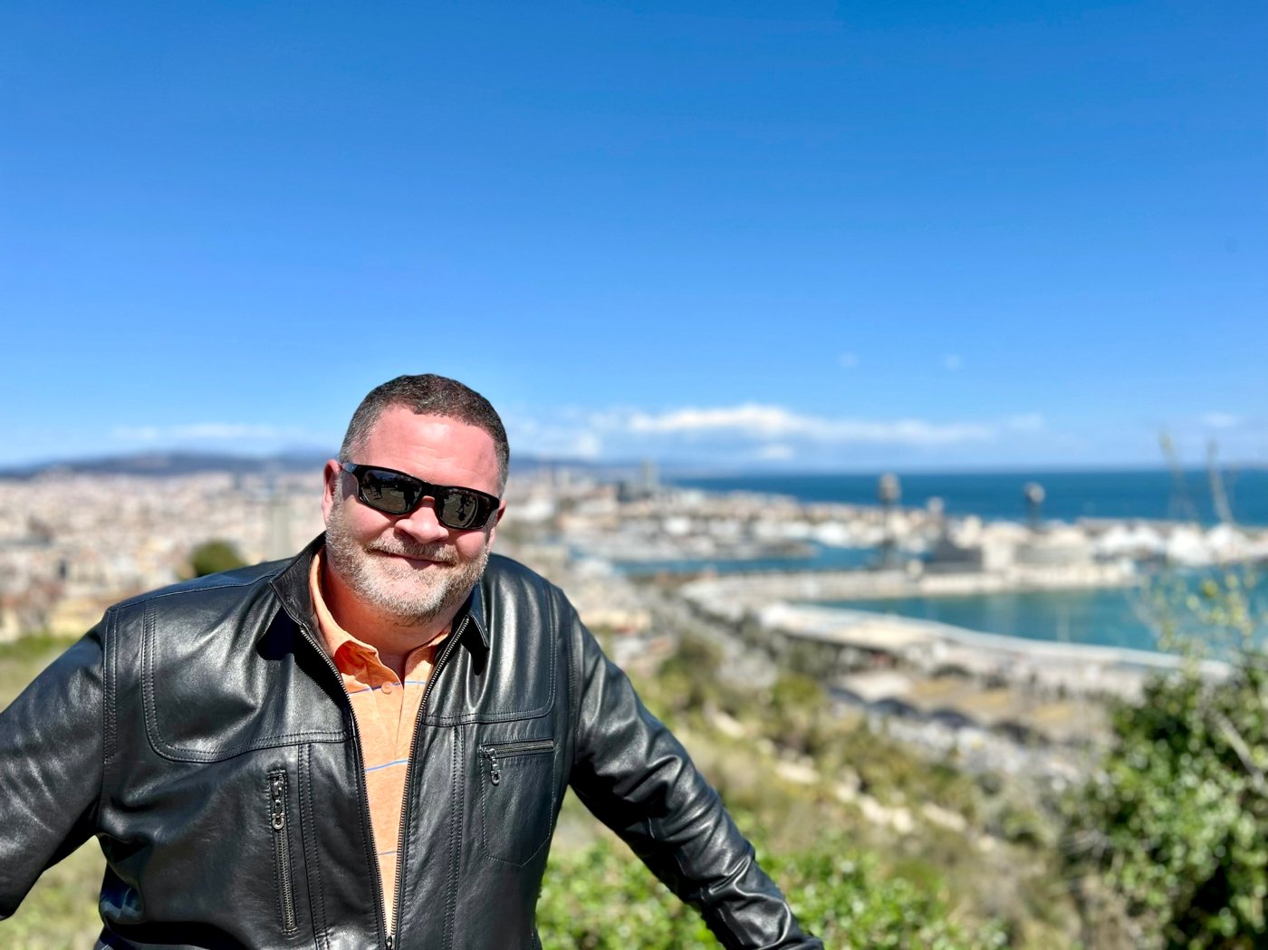 Darrell Seale in Barcelona, Spain (2022)