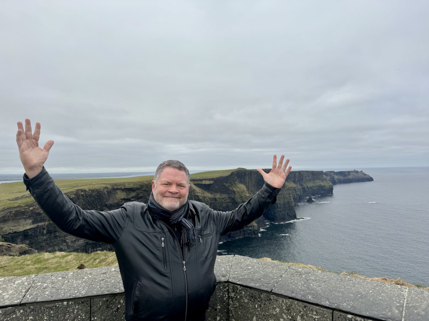 Darrell Seale in Cliffs of Moher, Ireland (2025)